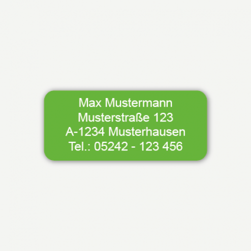 Adressaufkleber Adressetiketten