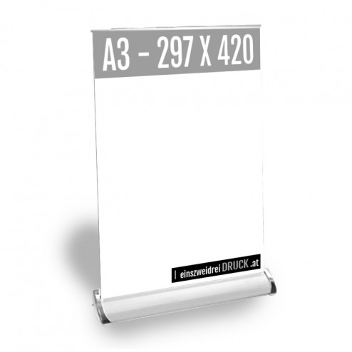 Mini Roll Up A3 Online Gestalten