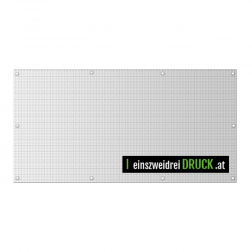 Mesh Banner 100 x 200 cm randverstärkt ab Datei