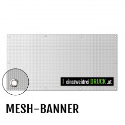 Mesh Banner 100 x 200 cm ab Datei