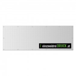 Mesh Banner 100 x 300 cm ab Datei